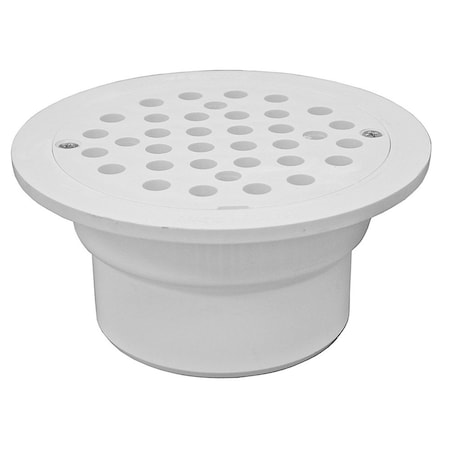 Jones Stephens 3in. x 4in. PVC Area Drain D40601